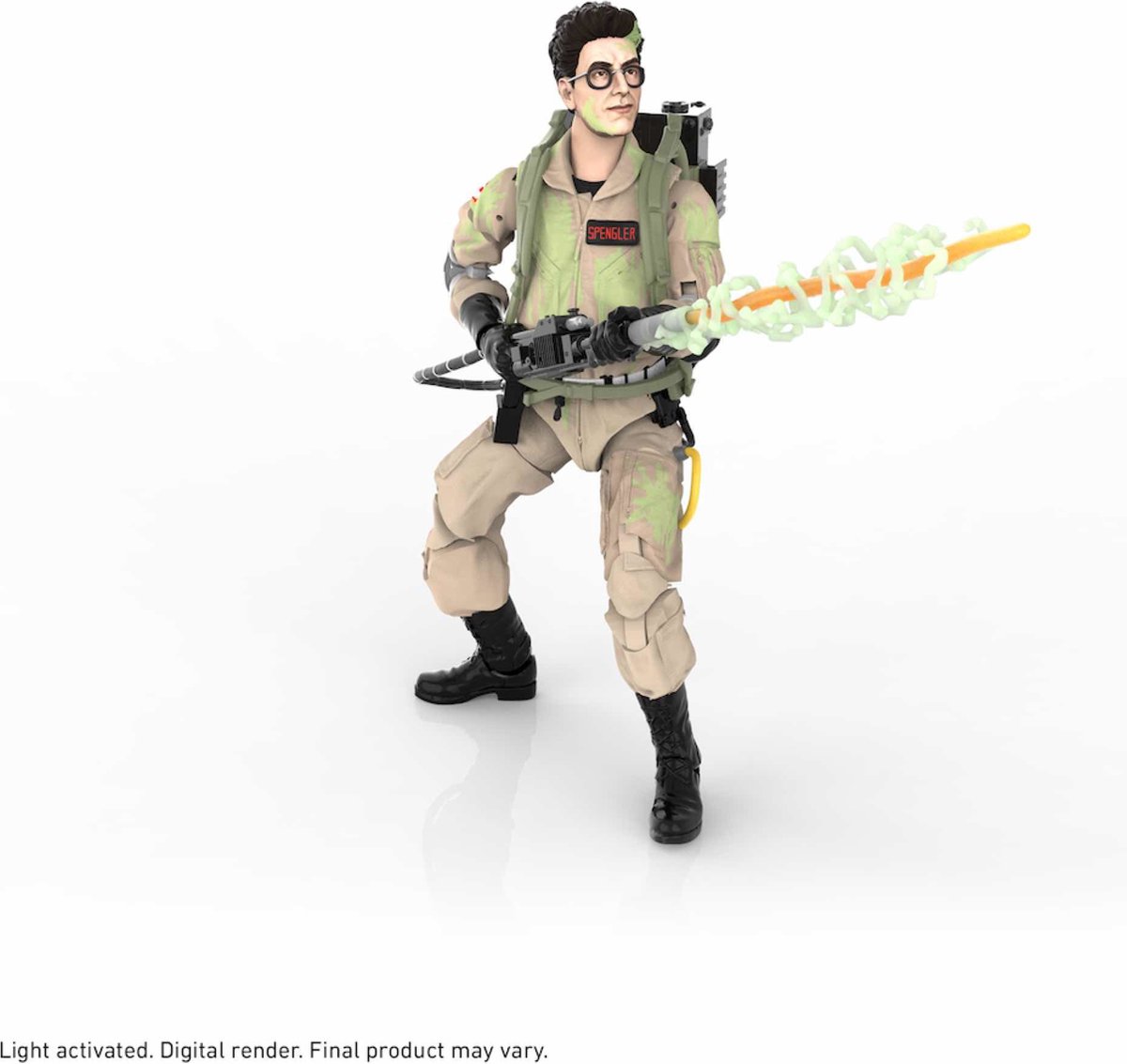 Hasbro Ghostbusters Egon Spengler actiefiguur - Glow-in-the-Dark - 15 cm