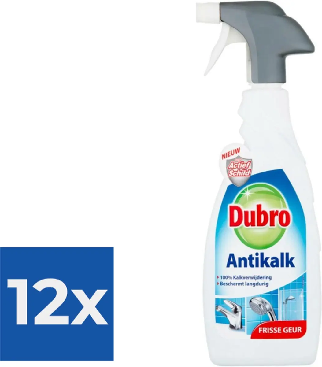 Dubro Antikalk Schuimspray 650ml - 12 Stuks