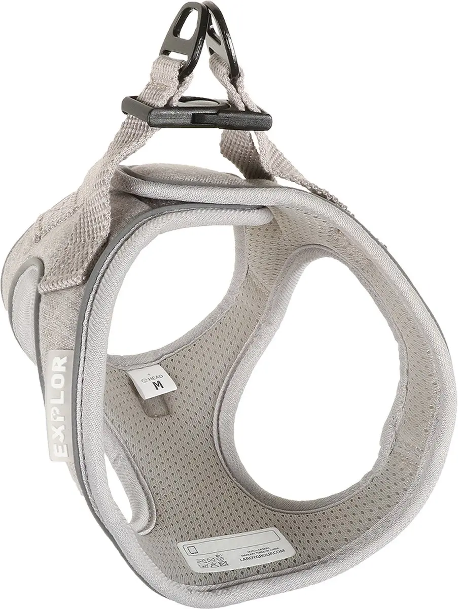 Duvo Duvoplus Harnas Ultimate Fit M - 45-50cm Grijs