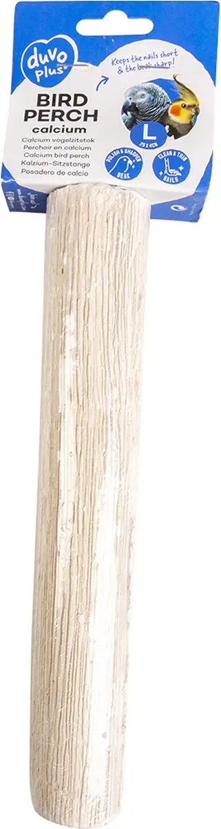 Duvo+ Calcium Vogelzitstok XL Wit