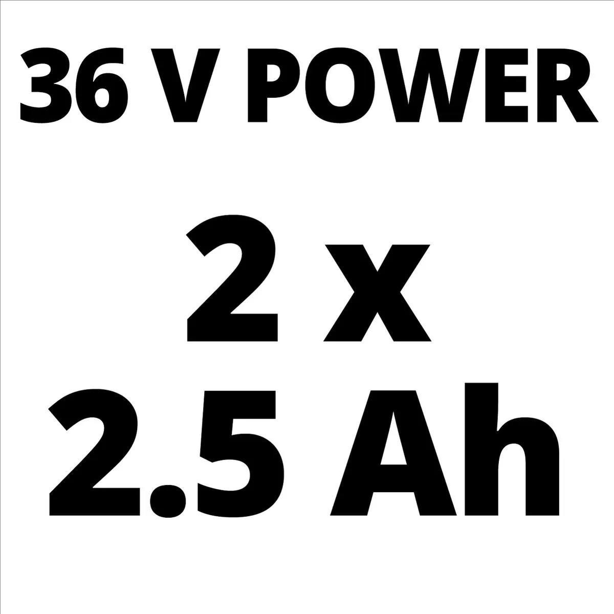 Einhell Accu Grasmaaier GE-CM 36/33 Li Kit Power X-Change - 36V - 33cm - 2x2,5Ah - afbeelding 6 van 6