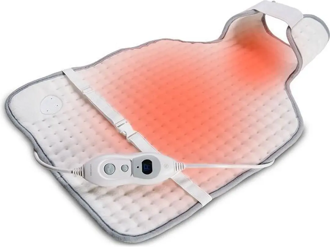Lanaform Heating Blanket Back Elektrische Deken 1 Persoon - 3 Warmtestanden - Wit
