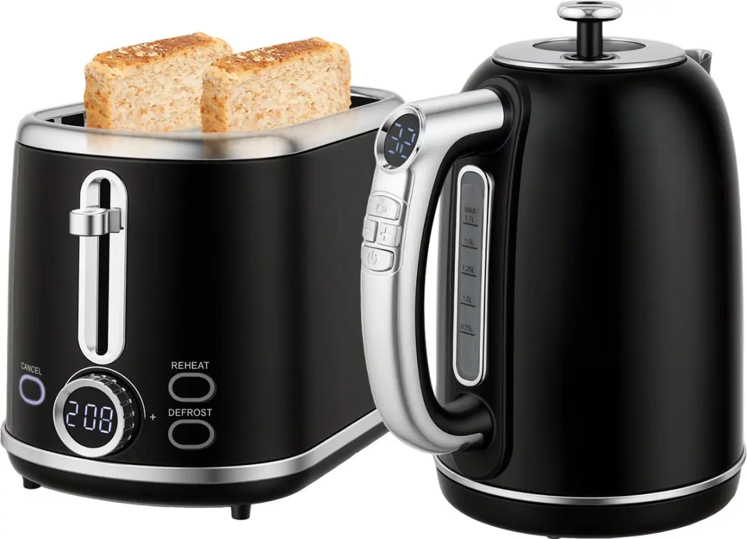 Homcom Waterkoker & Broodrooster Set 2200W