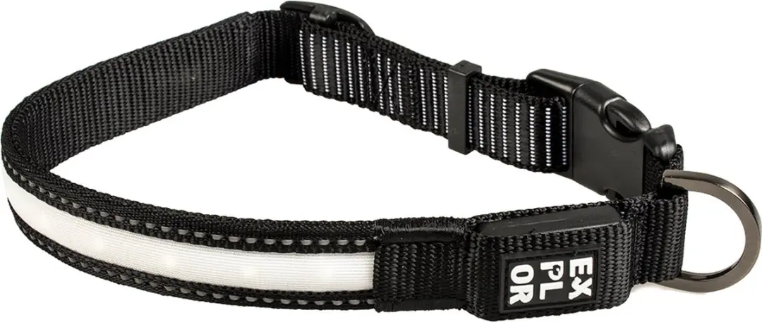 Duvo+ EXPLOR City Paris Halsband - Zwart - 44-65cm/25mm