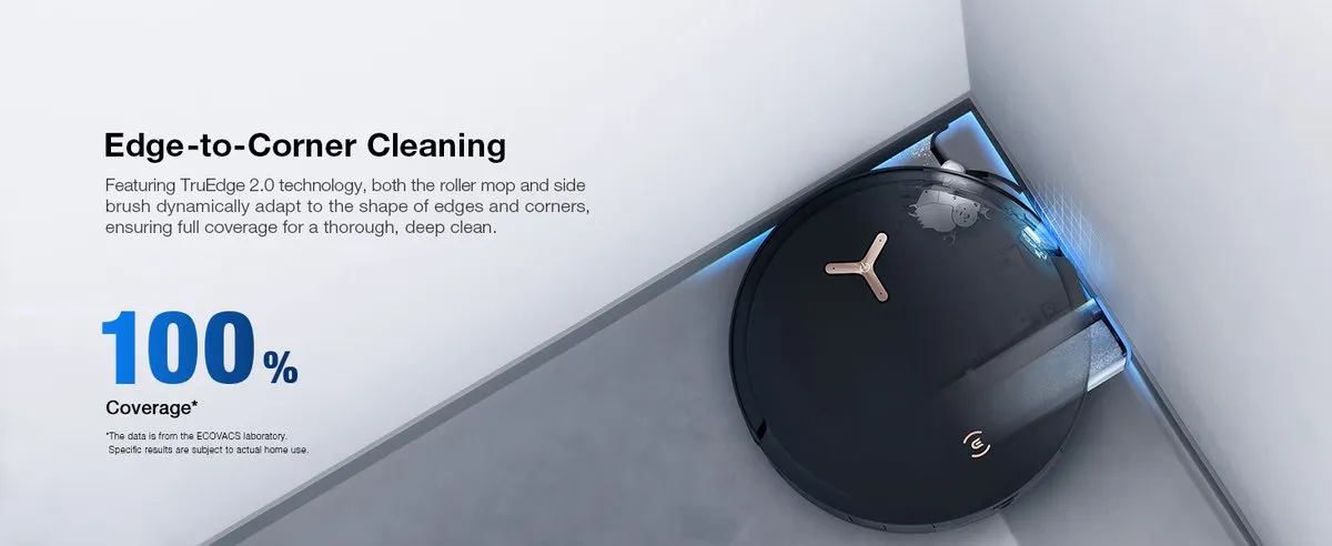 Ecovacs Deebot X8 Pro Omni Robotstofzuiger - 18.000 Pa - Zwart