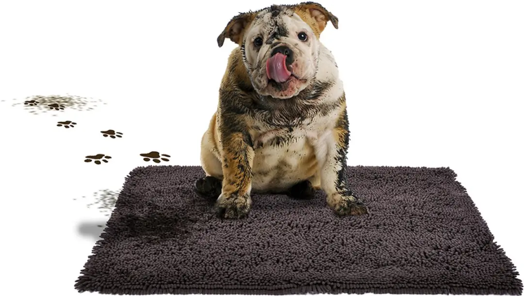 DuvoPlus Huisdierenmat MagicClean 90x65cm - Donkergrijs