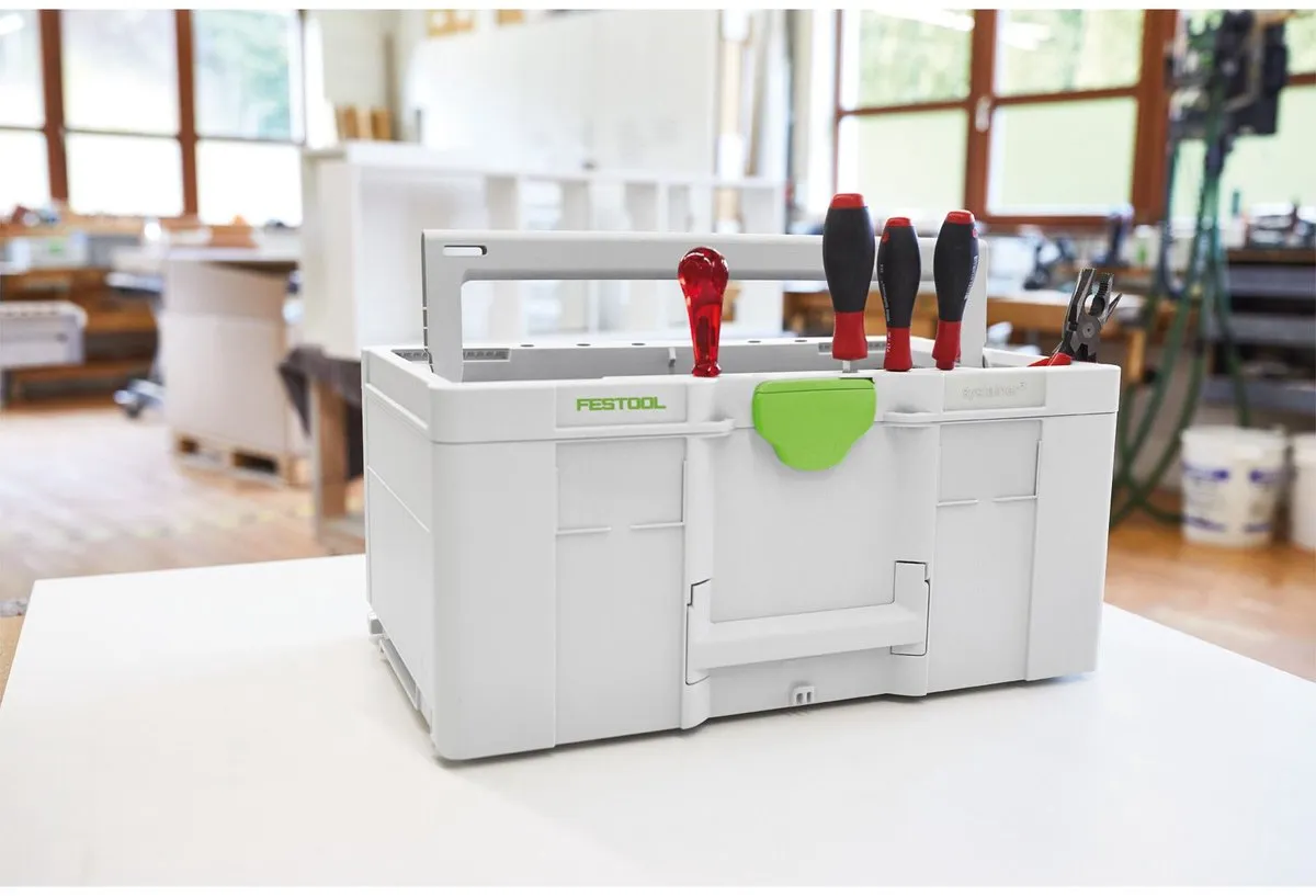 Festool Systainer³ SYS3 TB L 237 Gereedschapskist - Wit