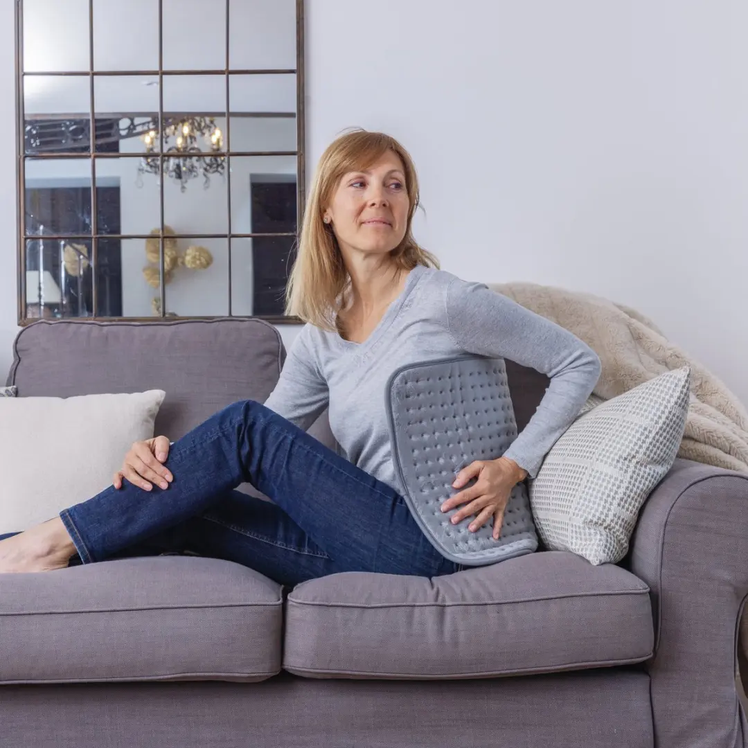 Lanaform Heating Pad XXL - 9 Temperaturen - Grijs