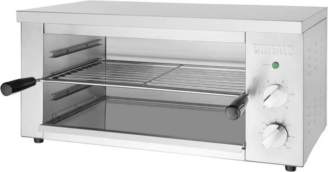 Buffalo Salamander-Grill CJ753 - 3000W - Zilver