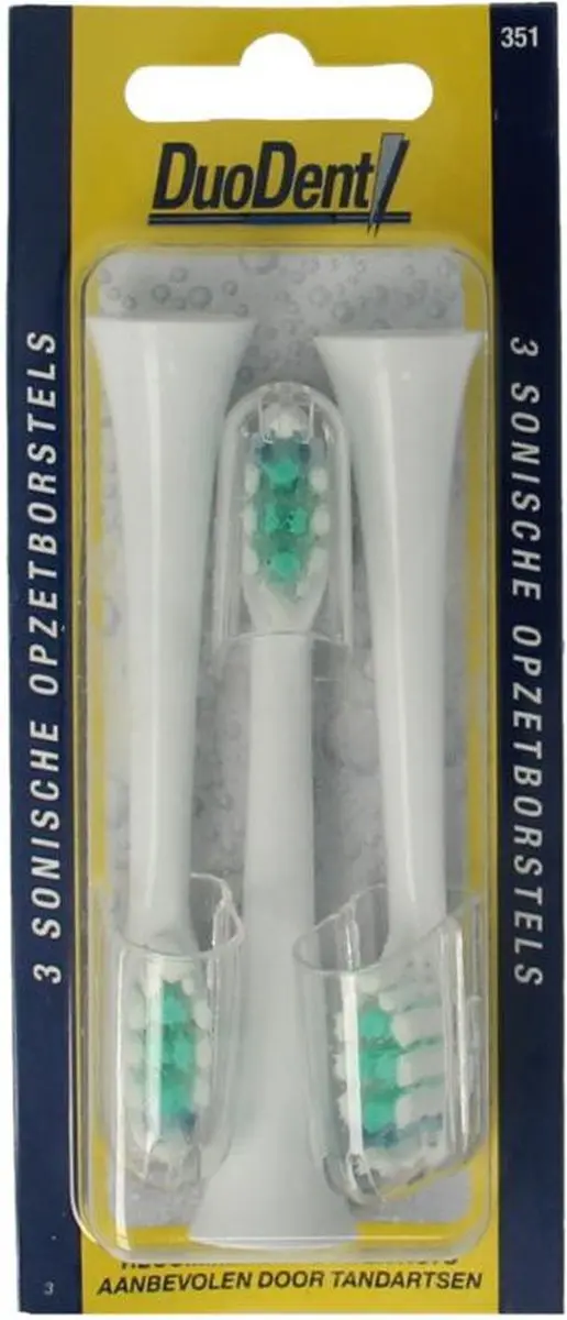 Duodent Opzetborstels 350 - 3 Stuks