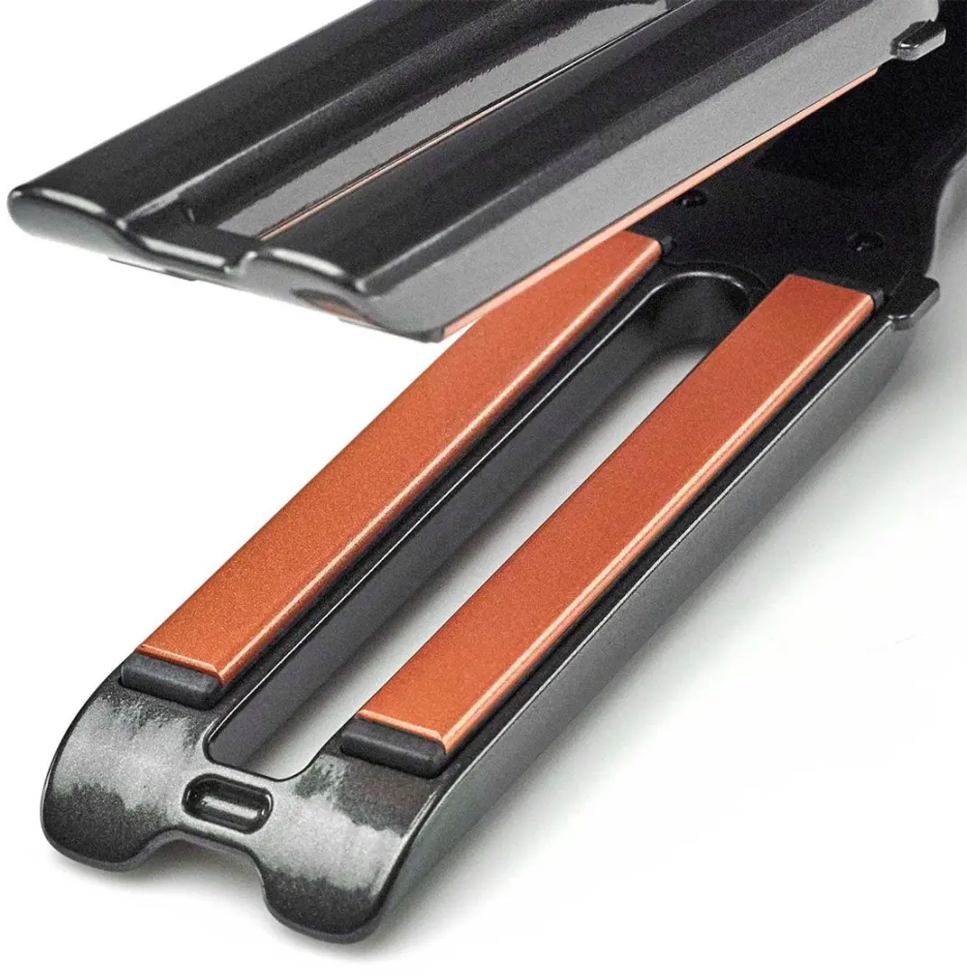 Revlon One Step RVST2204E Stijltang - Koperen Keramische Plaat - 10 standen - Zwart