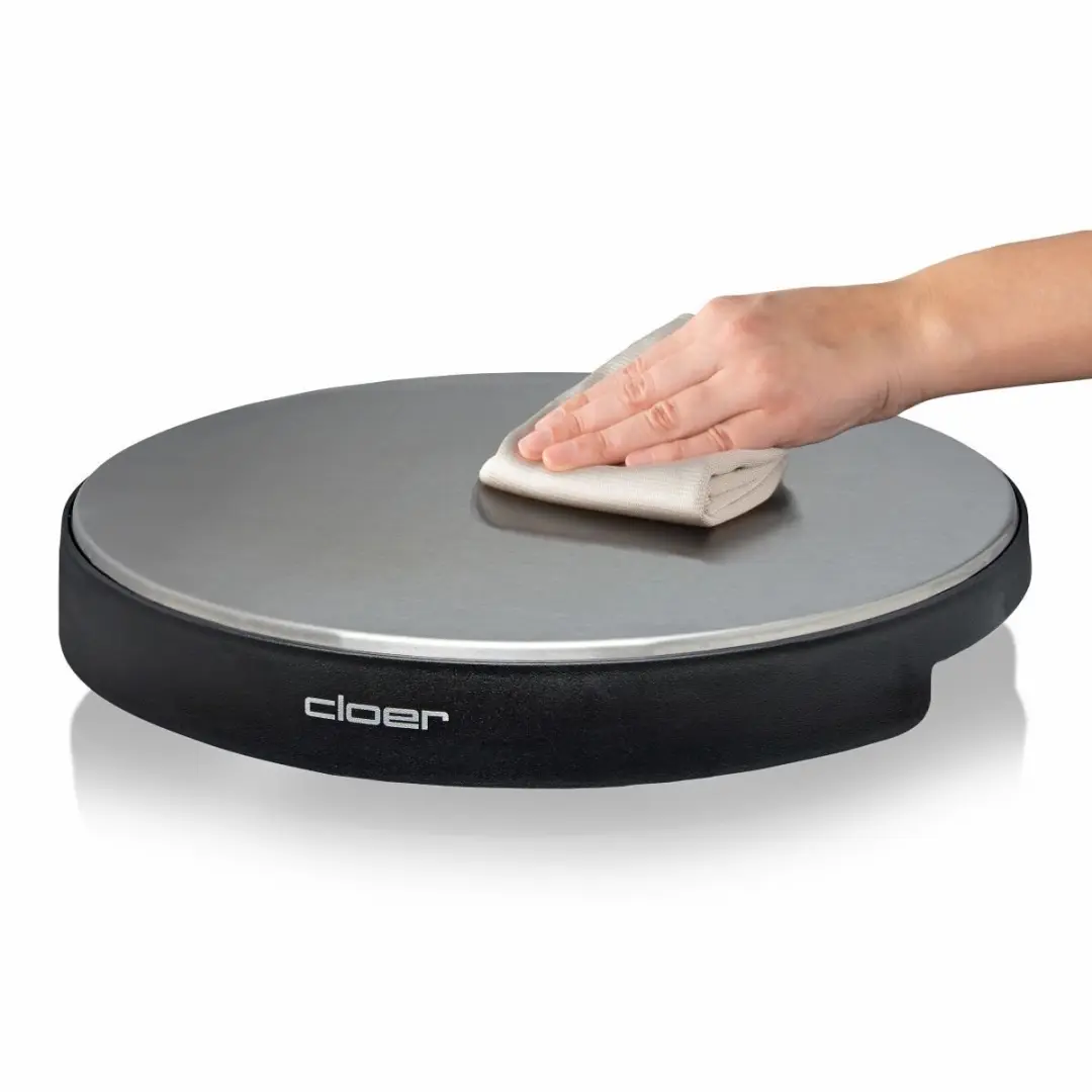 Cloer 6718 Voedingopwarmer 1000W - Zwart/Zilver