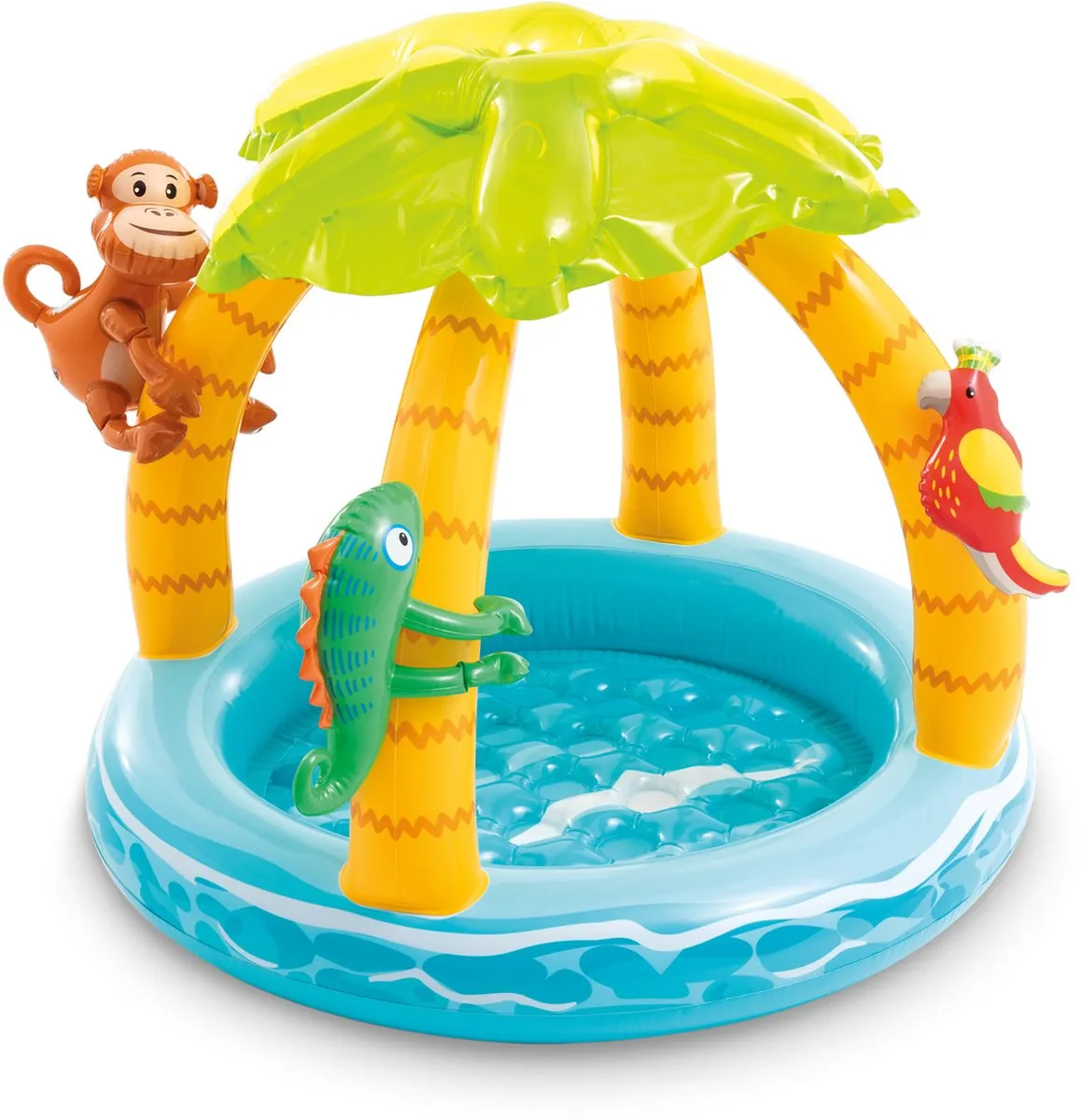 Intex Tropical Island Baby Opblaaszwembad Ø102x86cm