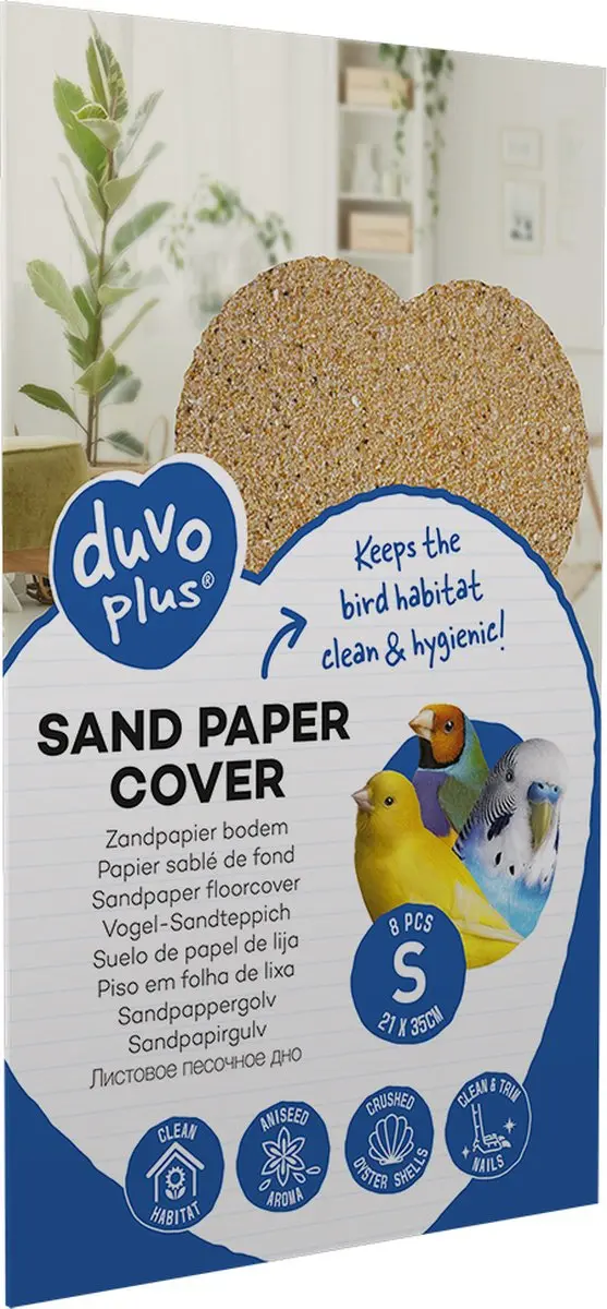 Duvo Vogels Zandpapier Bodem S