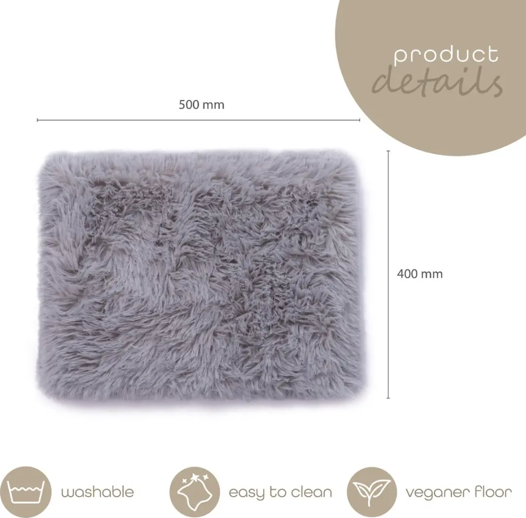 Paco Rabanne Pluche Donut Fifi 60cm - Grijs