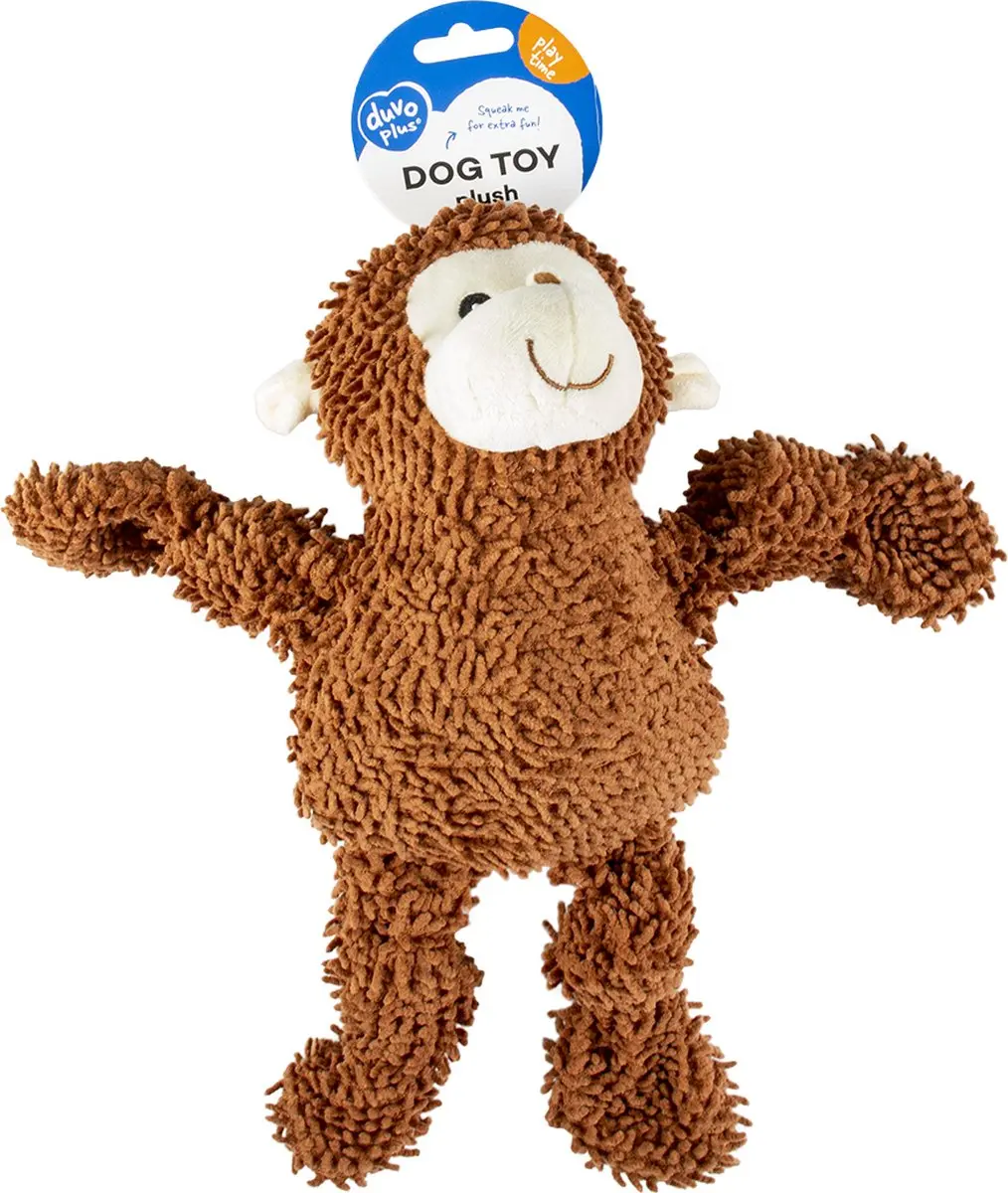 DuvoPlus Pluche Aap Moppy - Bruin