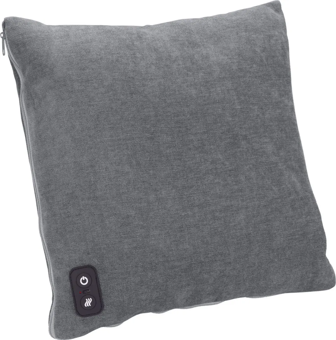 Lanaform Heating Pillow Draadloos Verwarmd Kussen - 2 Intensiteiten - Grijs