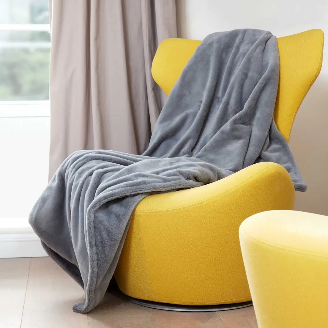 Lanaform Cocoon Plaid Elektrische Deken LA180114 - 160W - Grijs