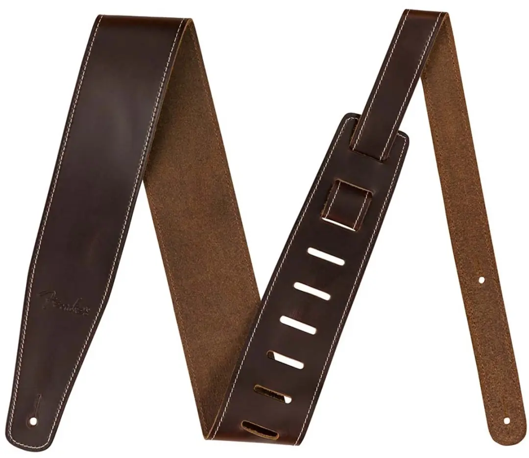 Fender Broken-In Leather Gitaarband