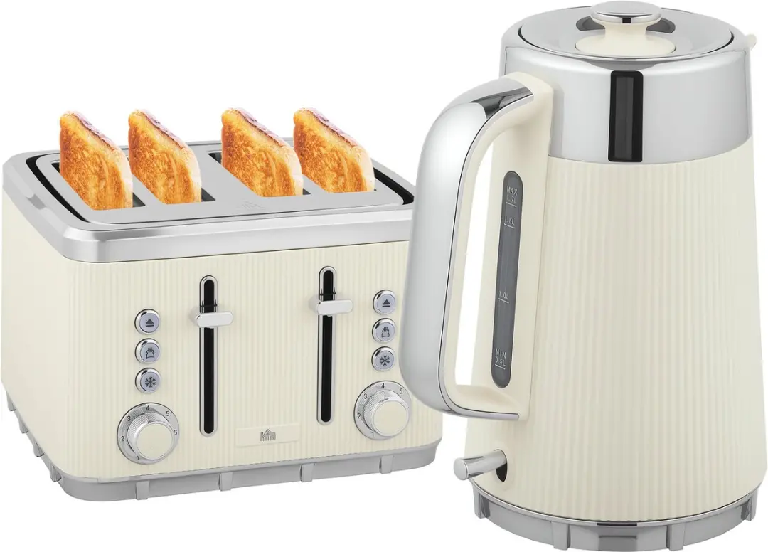 Homcom Waterkoker & Toaster Set 2200W