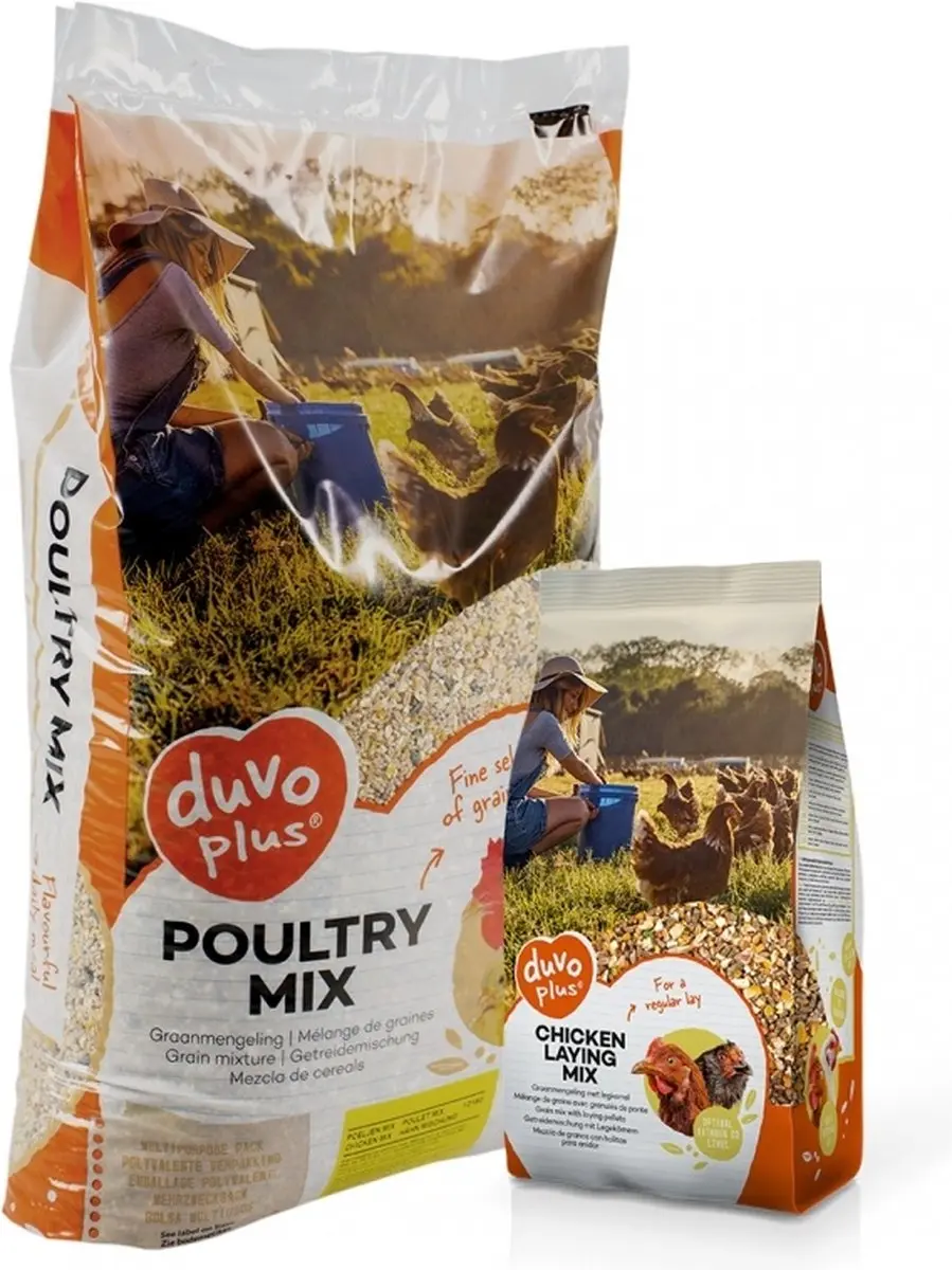 DuvoPlus Kip Leggraan Mix 4,5kg