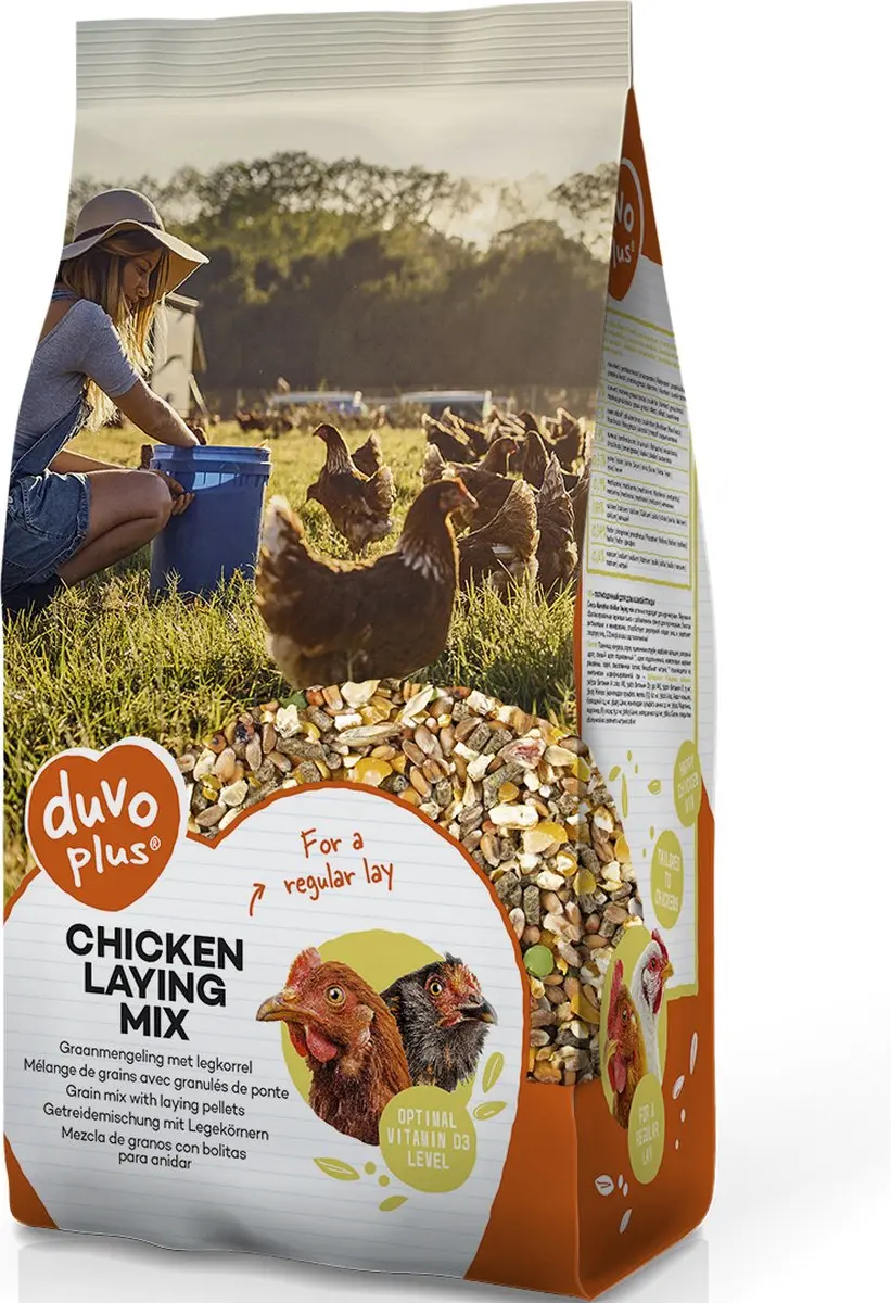 DuvoPlus Kip Leggraan Mix 4,5kg