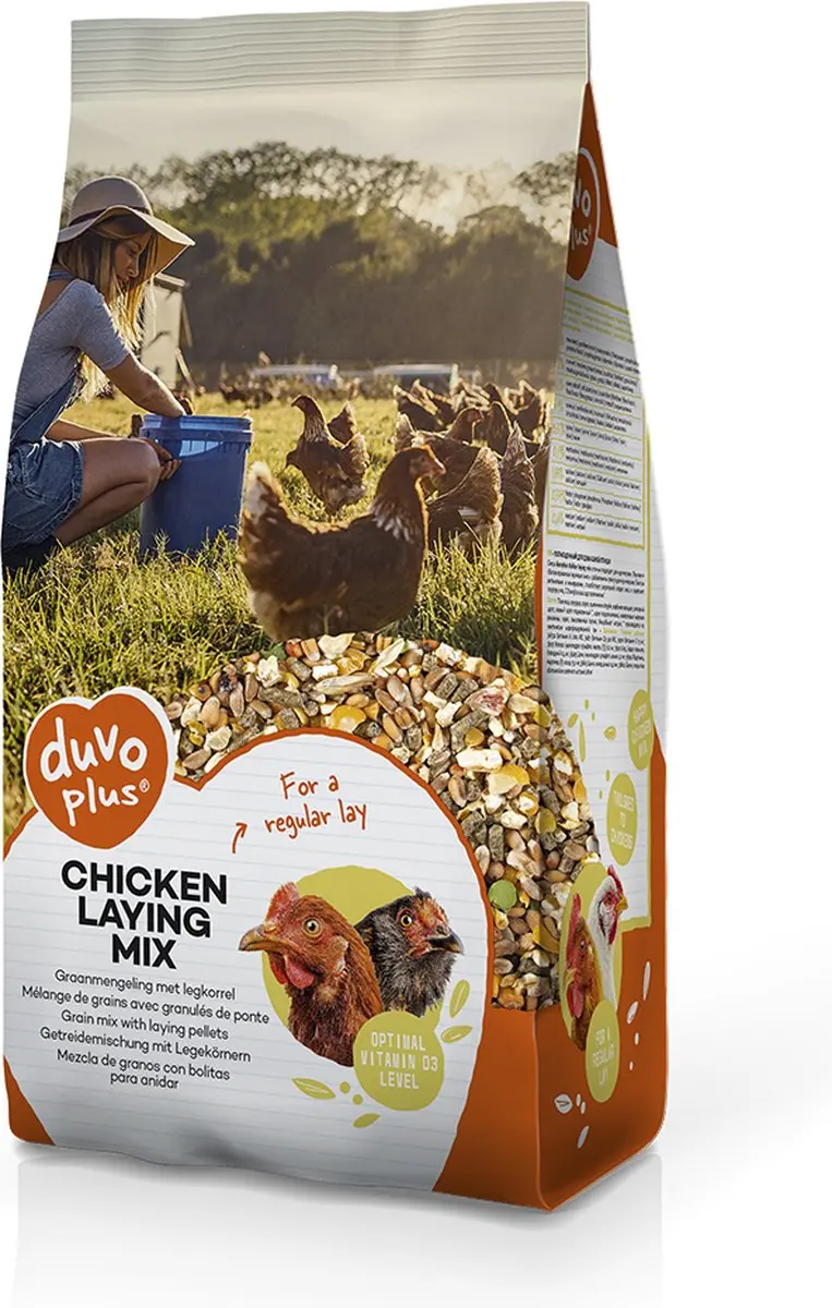 DuvoPlus Kip Leggraan Mix 4,5kg