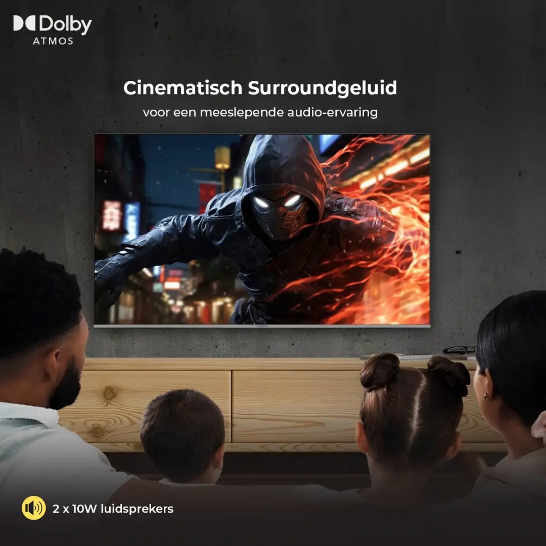 Horizon 50HL7560U TiVo Smart TV 50" - 4K UHD Direct LED - Dolby Vision/Atmos - Zwart - afbeelding 6 van 6