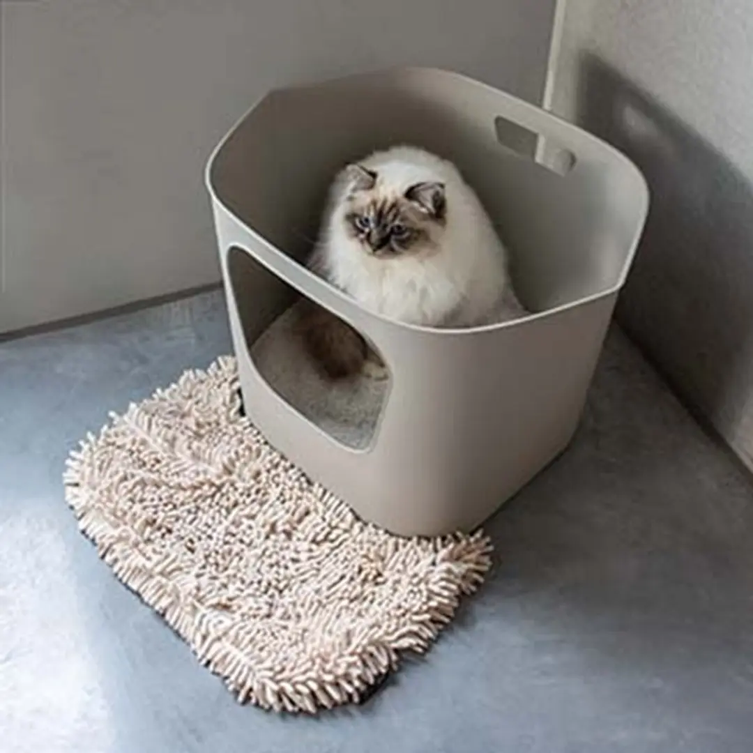 Duvo Premium Silica Kattenbakvulling 30L - inclusief mat