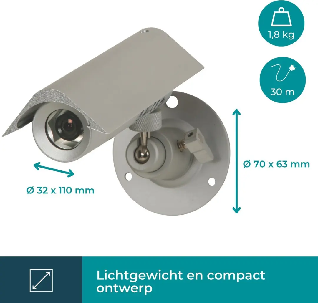 Velleman EtiamPro CAMCOLBUL2N1 Analoge Camera
