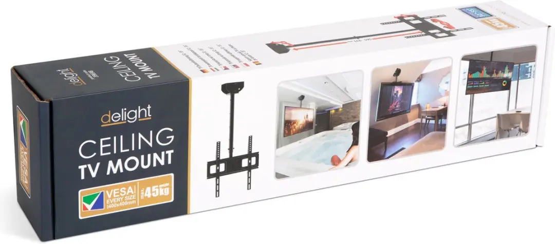 Delight Plafondbeugel TV 39698 - 32-55" - Zwart