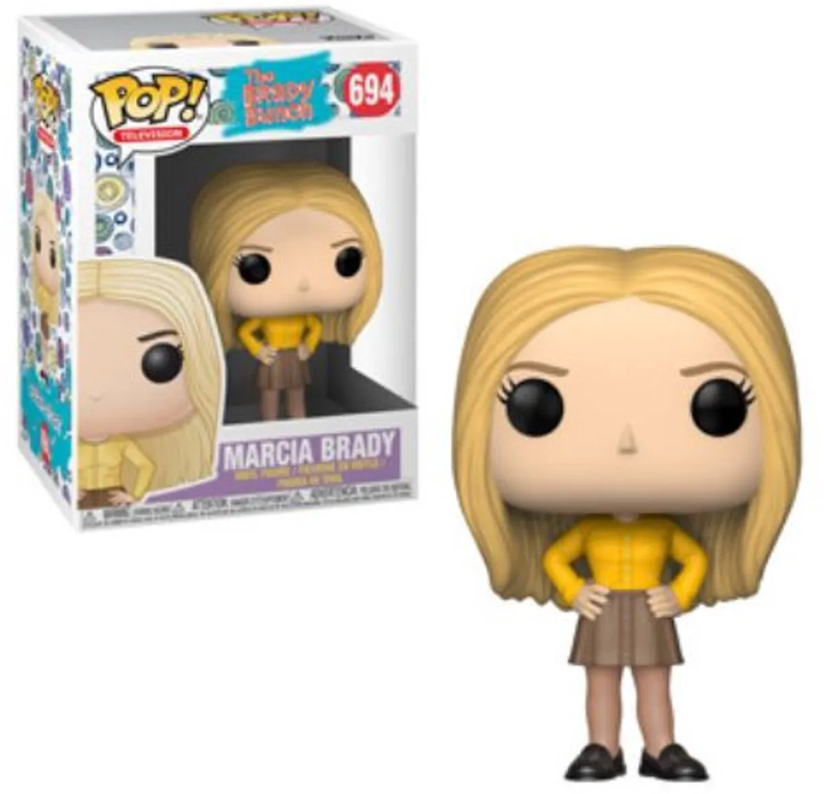 Funko Pop! The Brady Bunch Marcia Brady #694 - Multicolor
