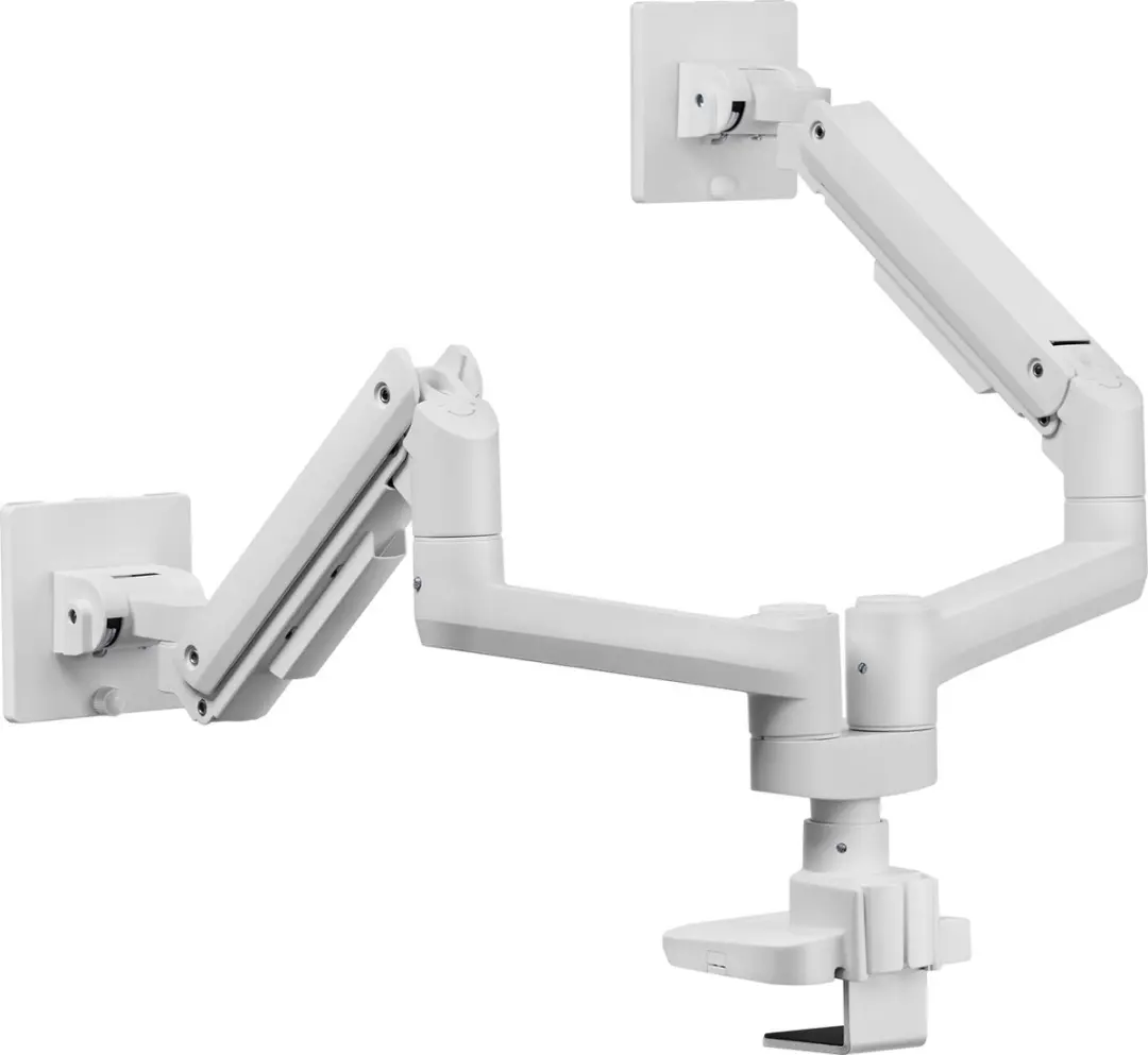 Equip Heavy Duty Dubbele Monitorarm 17-35" - Wit
