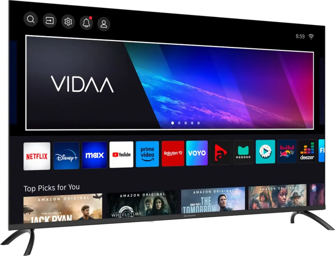 Horizon Diamant 55HL5530U Smart TV 55" - 4K Ultra HD - Zwart
