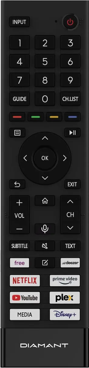 Horizon Diamant 55HL5530U Smart TV 55" - 4K Ultra HD - Zwart