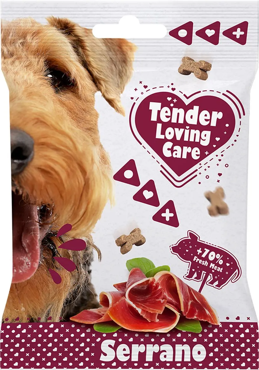 DuvoPlus TLC Soft Snack Serrano Hondensnack 100g