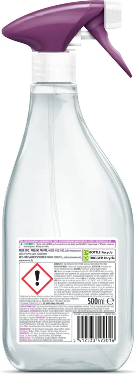 Ecover Kalkreiniger Bessen & Basilicum 500ml