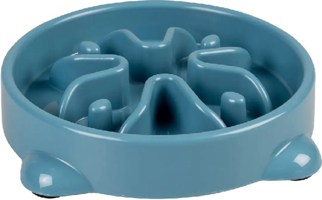 Duvo Anti-schrok Eetkom Petrol - 32x32x6cm - afbeelding 6 van 6