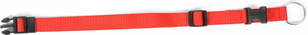 Duvo+ Nylon Halsband Verstelbaar Rood 40-65cm