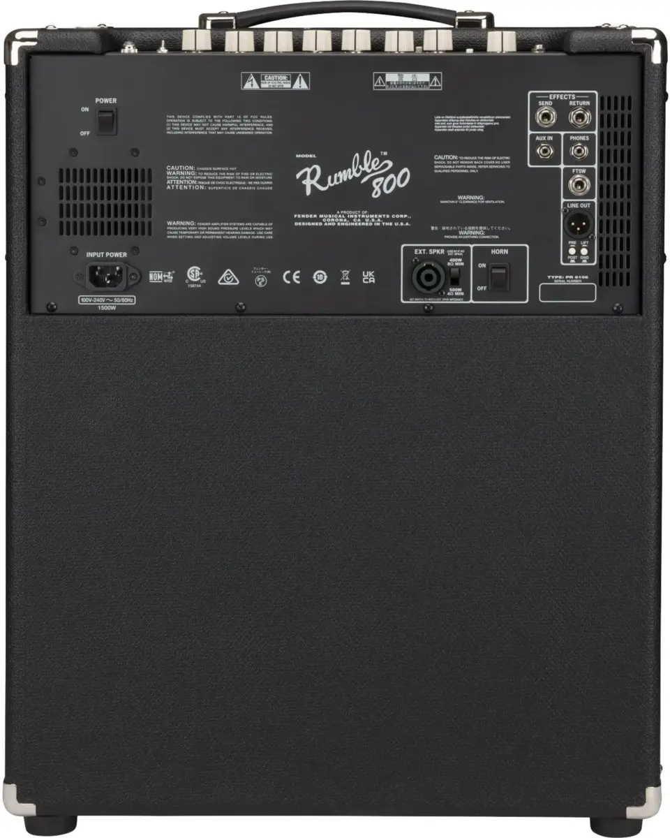 Fender Rumble 800 Bass Combo Versterker
