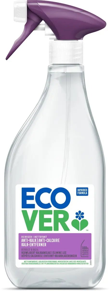 Ecover Antikalk Spray 6x500ml - Plantaardig & Biologisch afbreekbaar