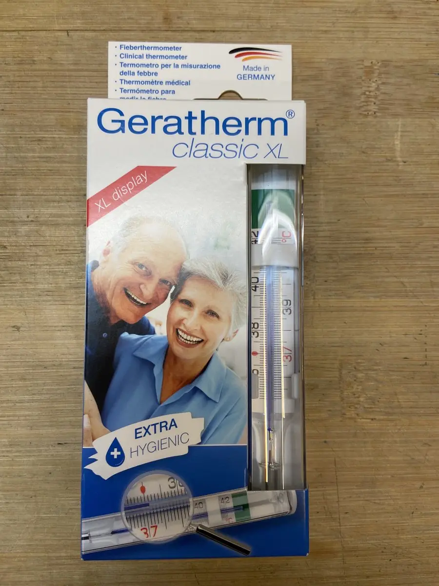 Geratherm Thermometer Kwikvrij XL