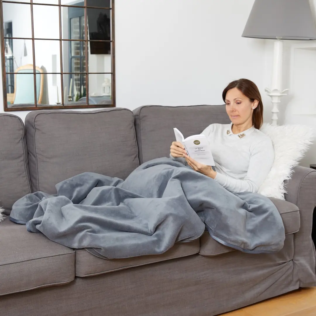 Lanaform Heating Overblanket LA 180105 - 120W - 160x130cm - Grijs