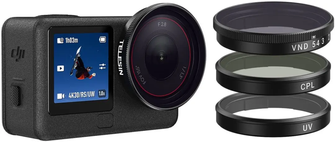 Telesin Filterkit DJI Osmo Action 6
