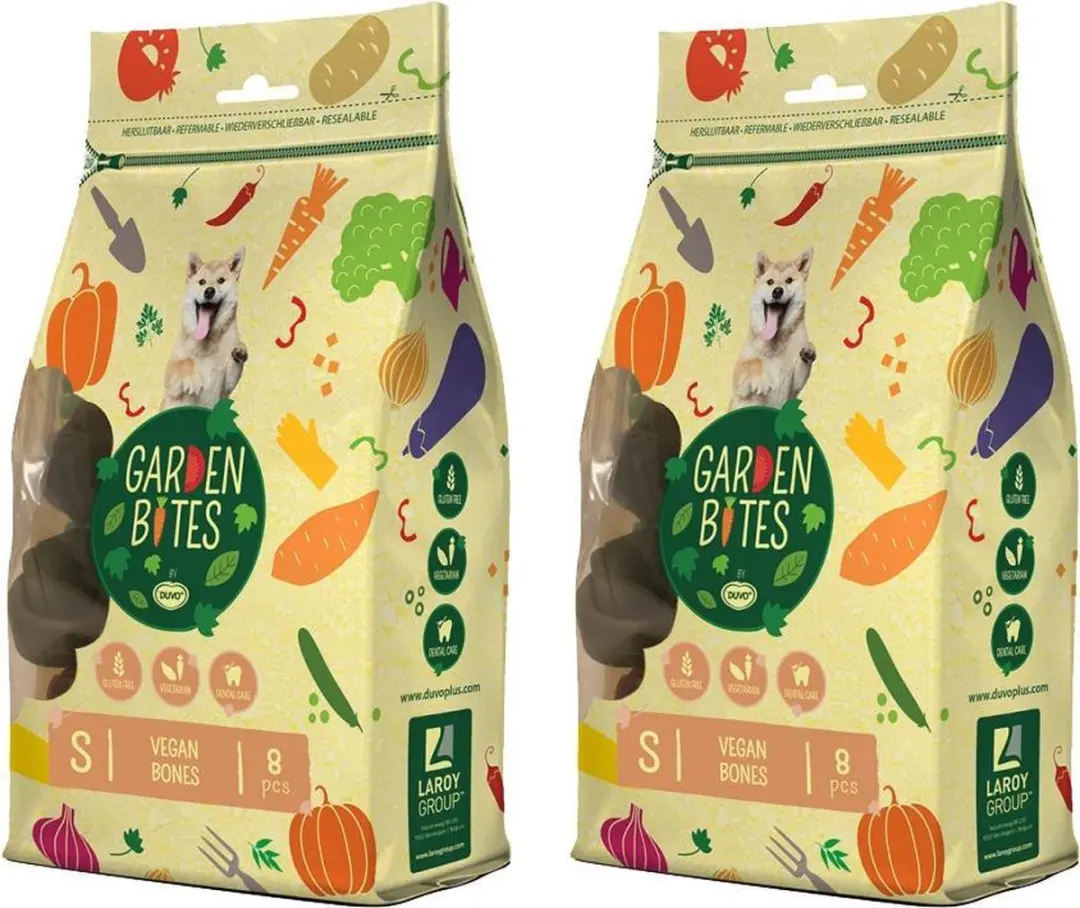 Duvo Garden Bites Vegan Bones Hondensnack