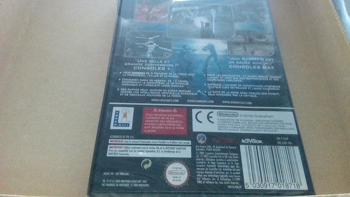 STAR WARS JEDI OUTKAST GAMECUBE