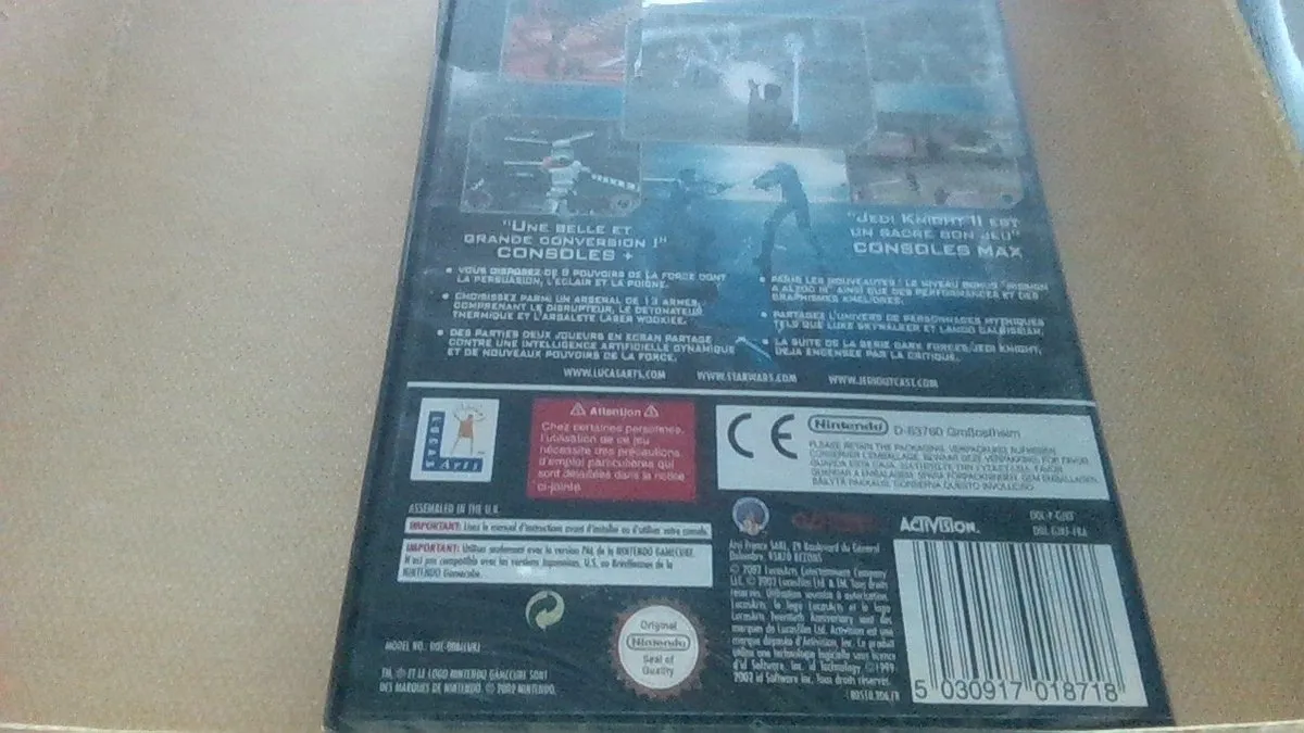 Nintendo Star Wars Jedi Outcast GameCube