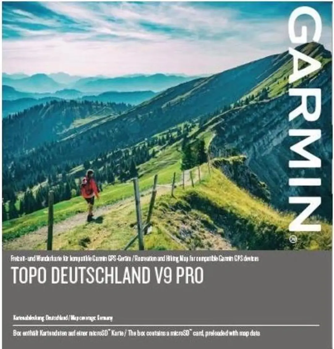 Garmin Topo Duitsland V9 Pro mSD Kaart