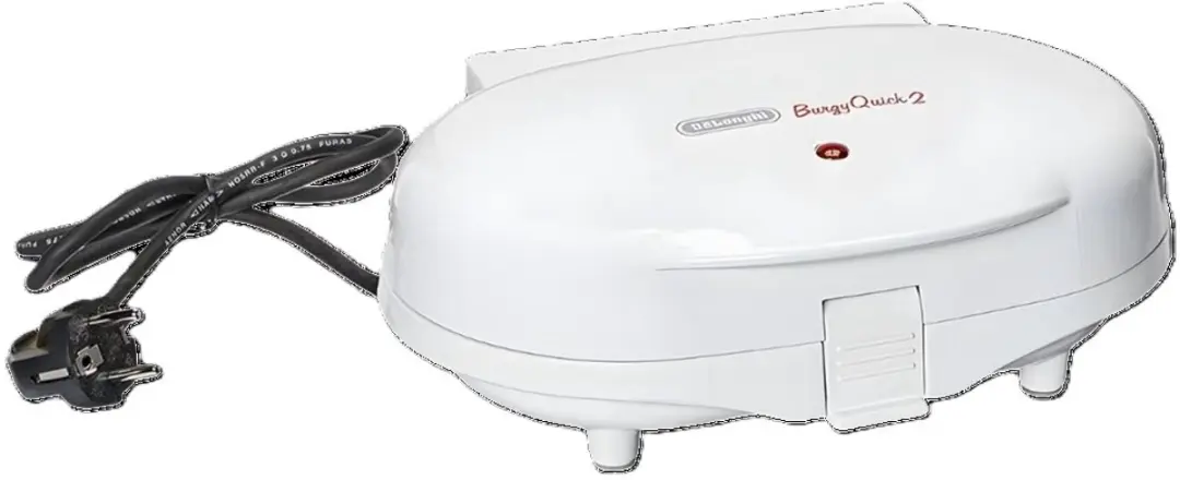 De'Longhi Burgy Quick2 Retro Hamburgergrill 700W - Wit
