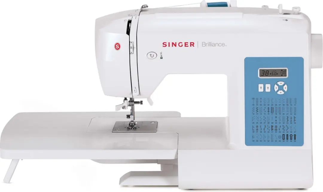 Singer Brilliance 6160 Naaimachine - Wit & blauw
